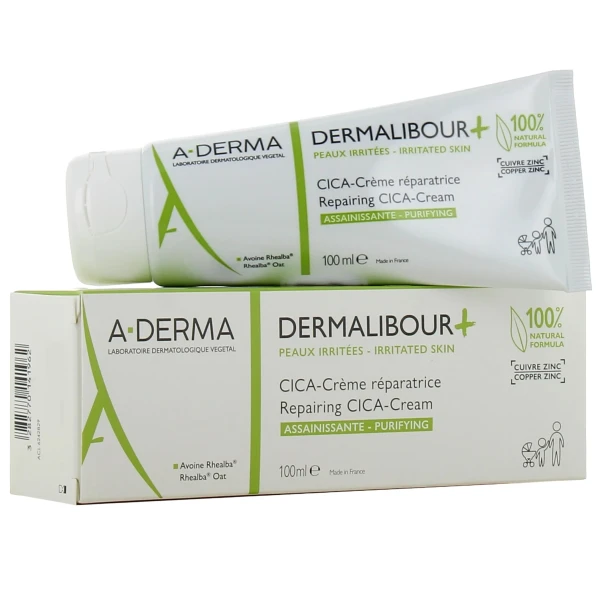 A-Derma Dermalibour + Cica Crème Réparatrice