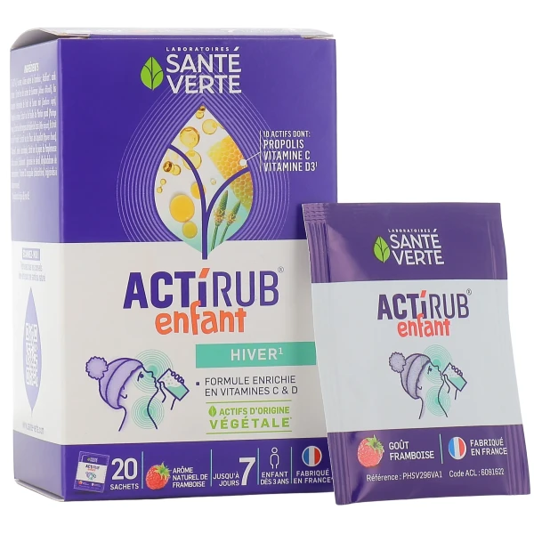 Actirub Enfant Immunité en Sachets