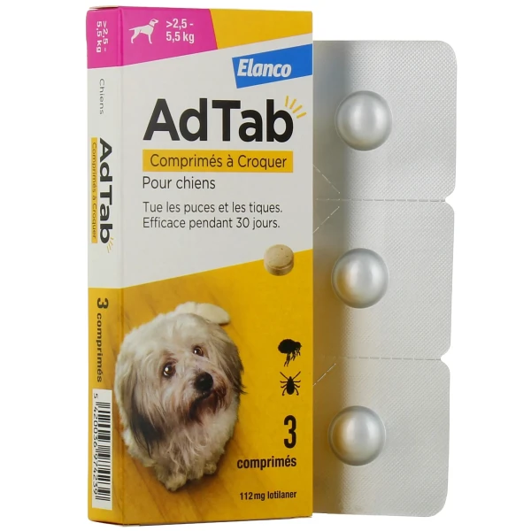 AdTab Anti Puces Chien