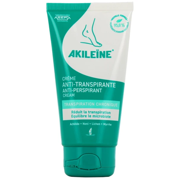 Akileïne Crème Anti-transpirante Actif Myco-Préventif