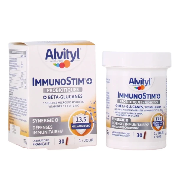 Alvityl ImmunoStim+ Probiotiques