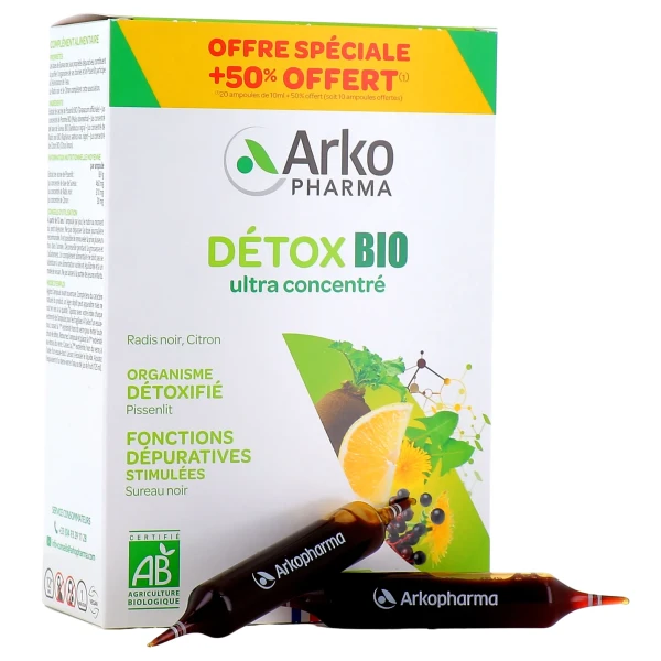 Arkofluides Détox Bio