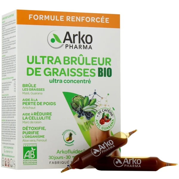 Arkofluides Ultra Brûleur de Graisses Bio