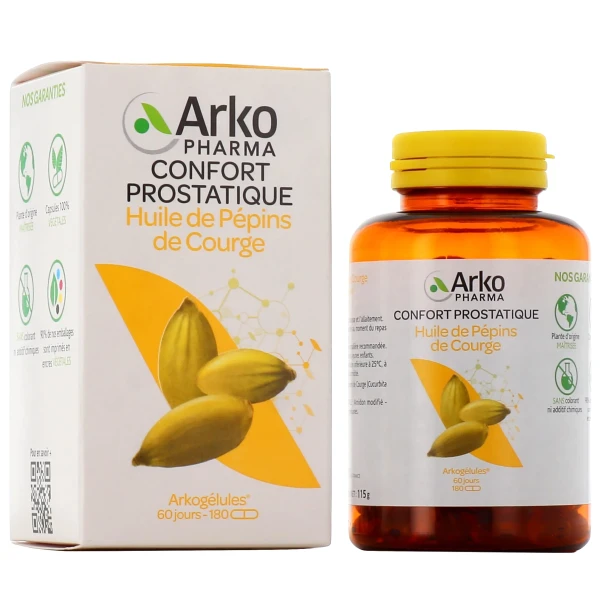 Arkogélules Huile de pépin de Courge
