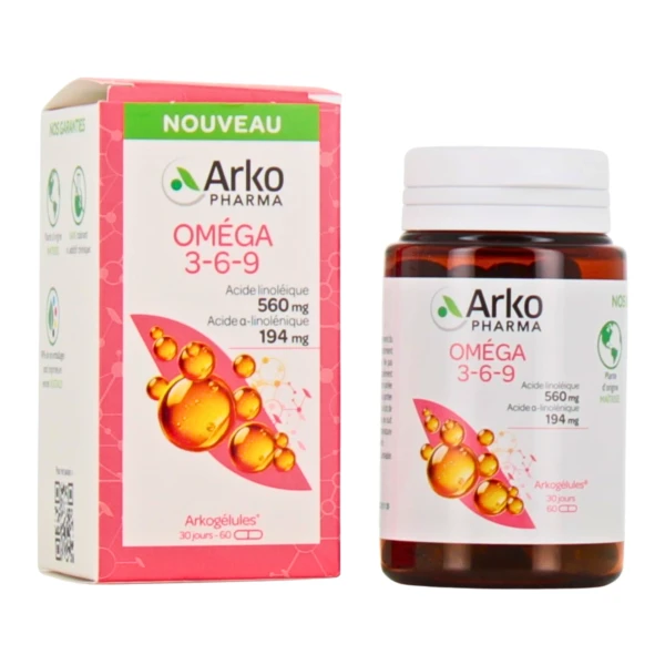 Arkogélules Oméga 3-6-9