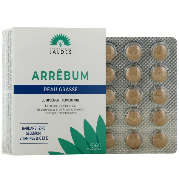 Arrêbum Peau Grasse Comprimés