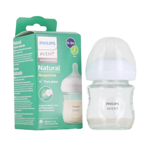 Avent Natural Response Pure Glass Biberon Verre