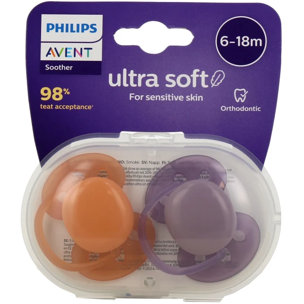 Avent Sucettes Ultra Soft