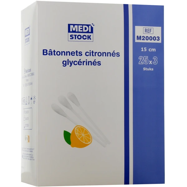 Bâtonnets Soin de Bouche Glycérinés