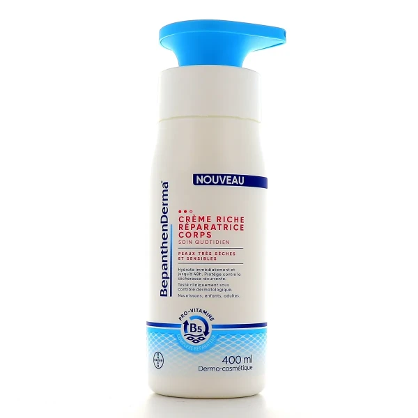 BepanthenDerma Crème Riche Réparatrice Corps