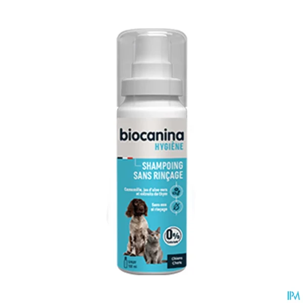 Biocanina Shampooing Mousse S/RINCAGE100ML