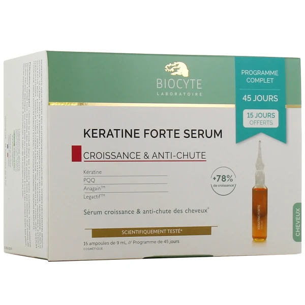 Biocyte Keratine Forte Sérum Anti-Chute