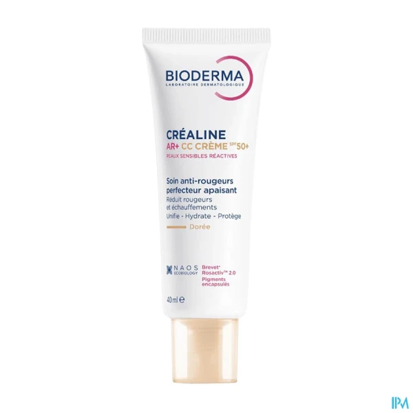 Bioderma Crealine Ar+ CC Dore Crème SPF50+