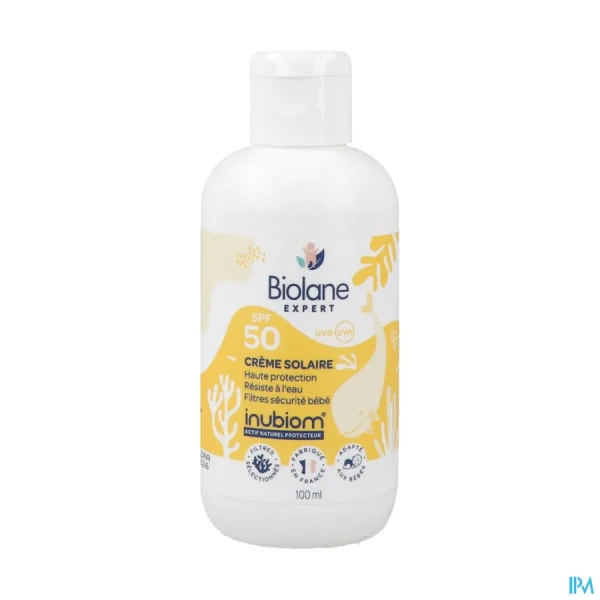 Biolane Expert Crème Solaire Bébé SPF 50+
