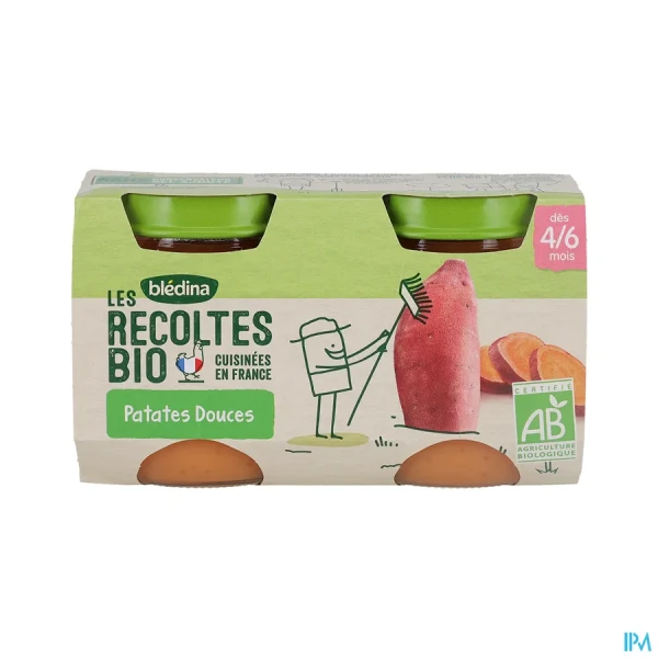 Blédina Bio Patate Douce 130GX2