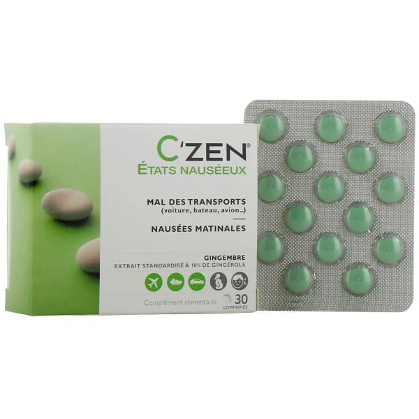 C'Zen états nauséeux mal des transports