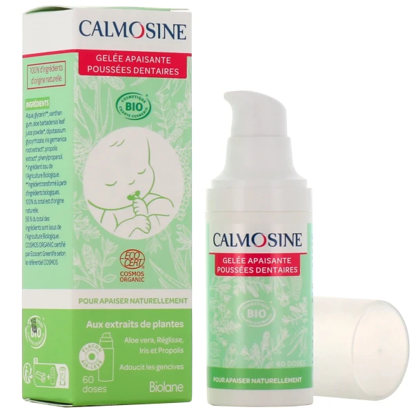 Calmosine Gelée Apaisante Poussées Dentaires