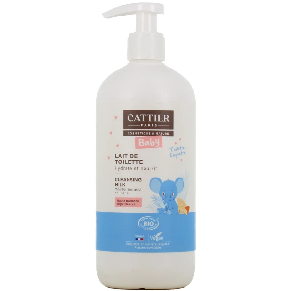 Cattier Bébé Lait de Toilette Bio