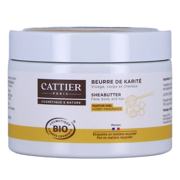 Cattier Beurre de Karité Bio Parfum Miel