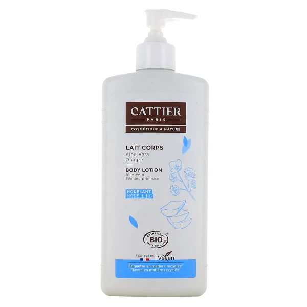 Cattier Lait Corps Modelant Bio