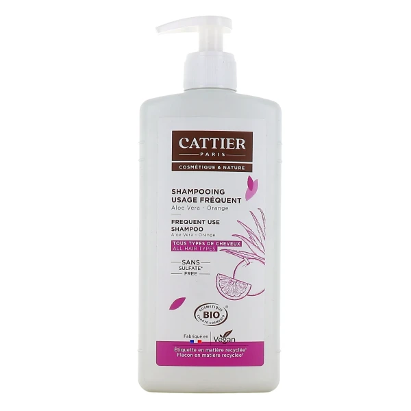 Cattier Shampooing Usage Fréquent