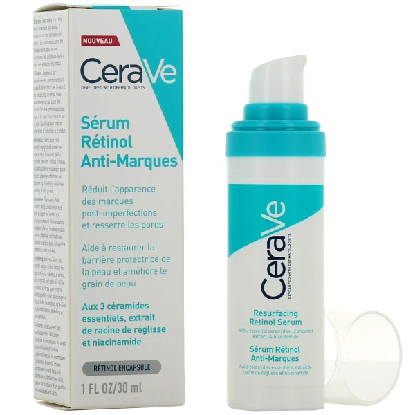 CeraVe Sérum Rétinol Anti-Marques