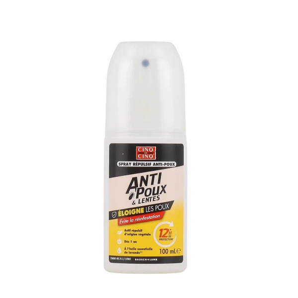 Cinq sur Cinq Spray Répulsif Anti-Poux et Lentes