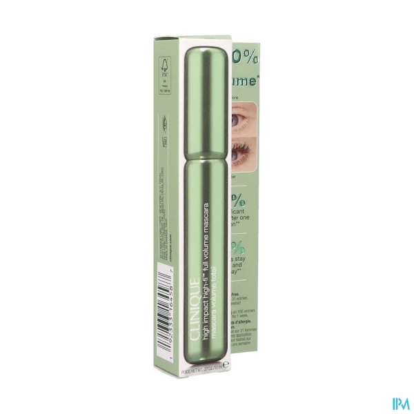Clinique Mascara Hight Fi Impact Vert Noir