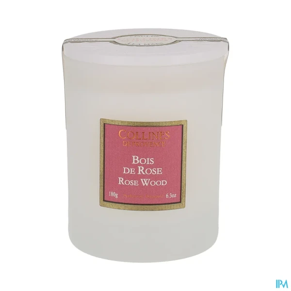 Collines De Provence Bois Rose Bougie