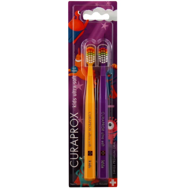 Curaprox Kids Duo Brosse à Dents Ultra Soft