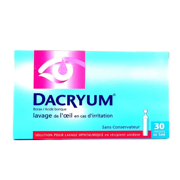 Dacryum Solution pour Lavage Ophtalmique
