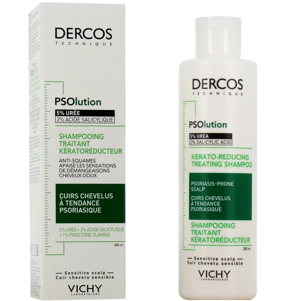 Dercos PSOlution Shampooing traitant kératoréducteur