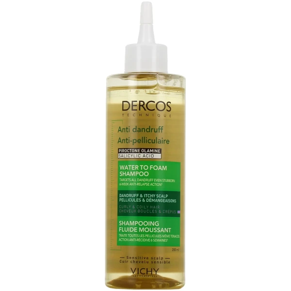 Dercos Shampooing Fluide Moussant Anti-Pelliculaire