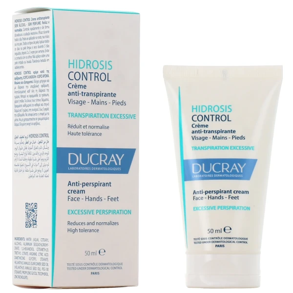 Ducray Hidrosis Control Crème Anti-Transpirante