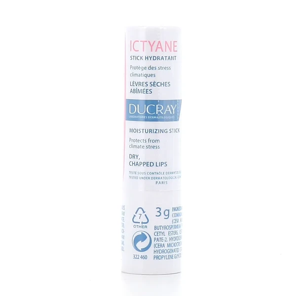Ducray Ictyane Stick Lèvres Hydratant