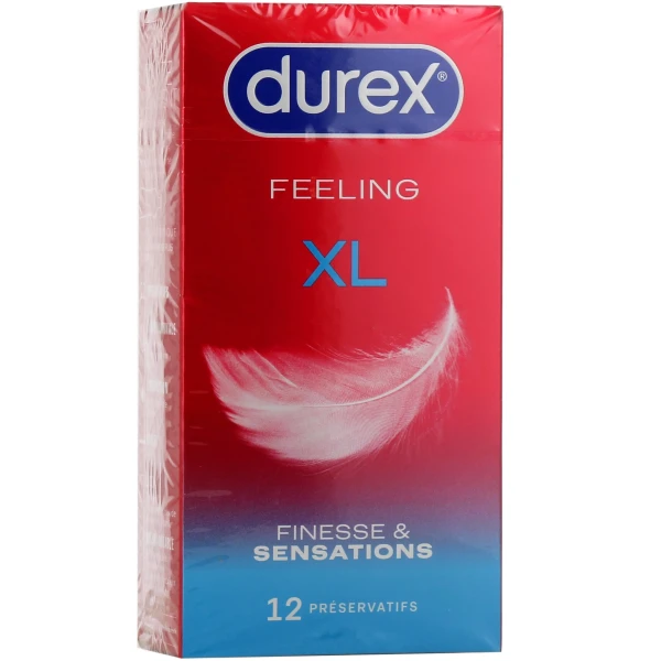 Durex Feeling XL Préservatifs Larges