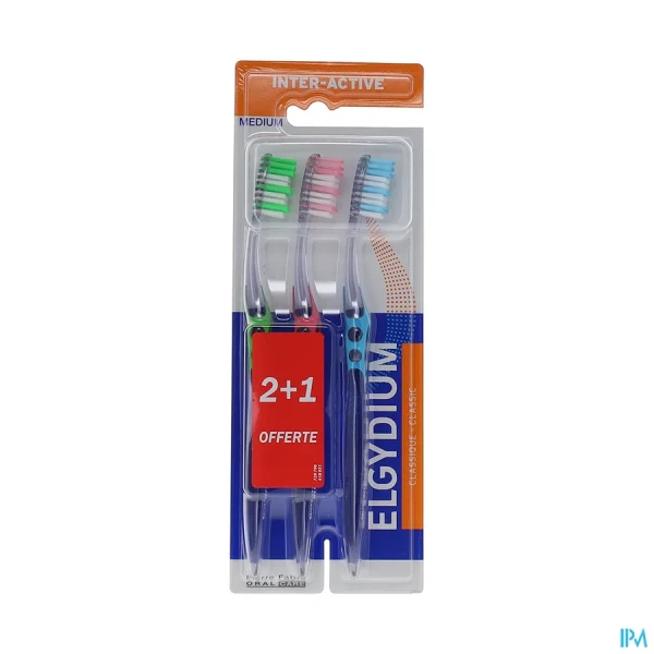 Elgydium Interactive Brosse à dents manuelle