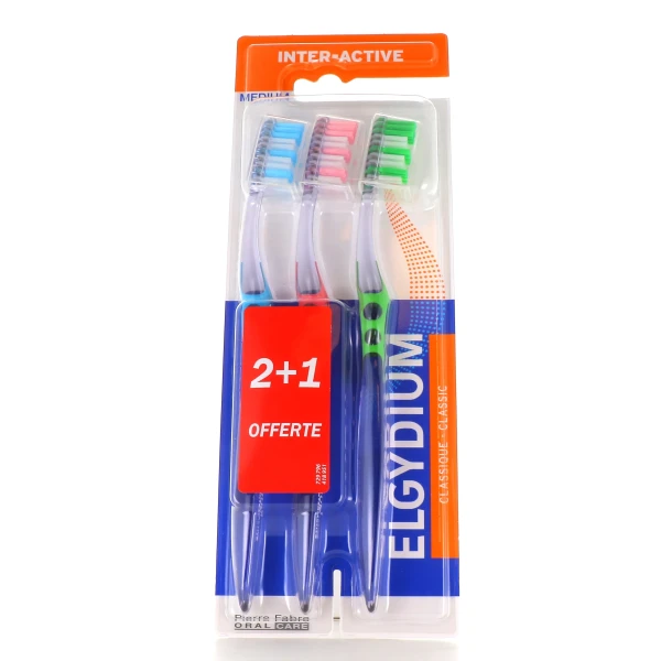 Elgydium Interactive Brosse à dents manuelle