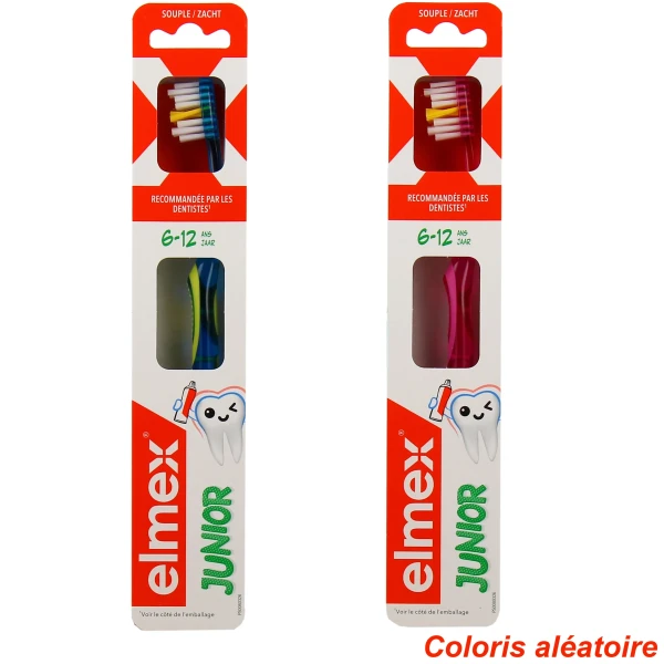 Elmex Brosse à dents souple Junior 6-12 ans