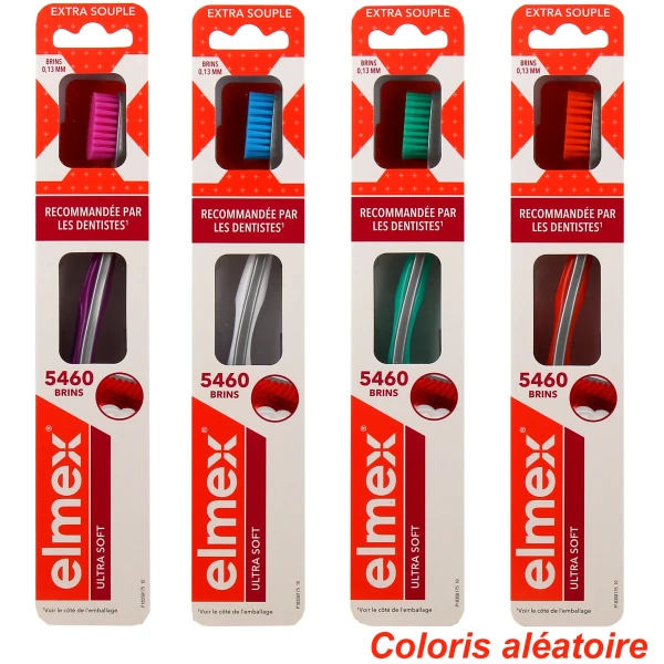 Elmex Brosse à dents ultra-soft anti-caries