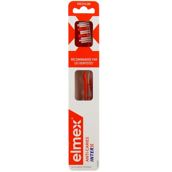 Elmex InterX Brosse à Dents Protection Caries Medium