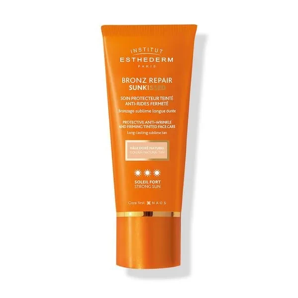 Institut Esthederm Bronz Repair Sunkissed Soin Protecteur Teinté Soleil Fort