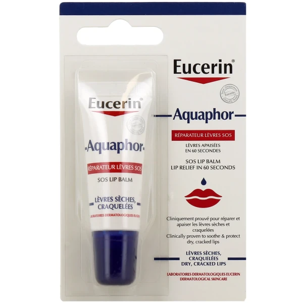 Eucerin Aquaphor Réparateur Lèvres SOS