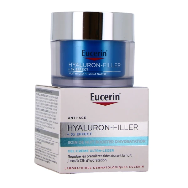 Eucerin Hyaluron-Filler 3X Effect Gel-Crème Nuit