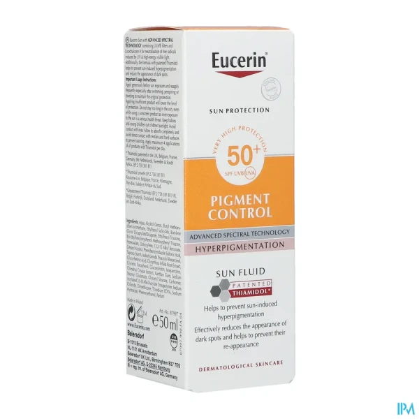 Eucerin Sun Pigment Control Fluide SPF 50+