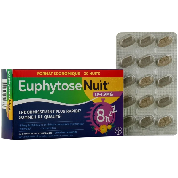 Euphytose Nuit LP 1,9mg