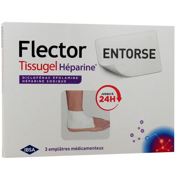 Flector Tissugel Héparine