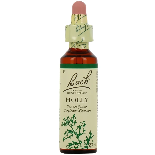 Fleurs de Bach Holly n°15