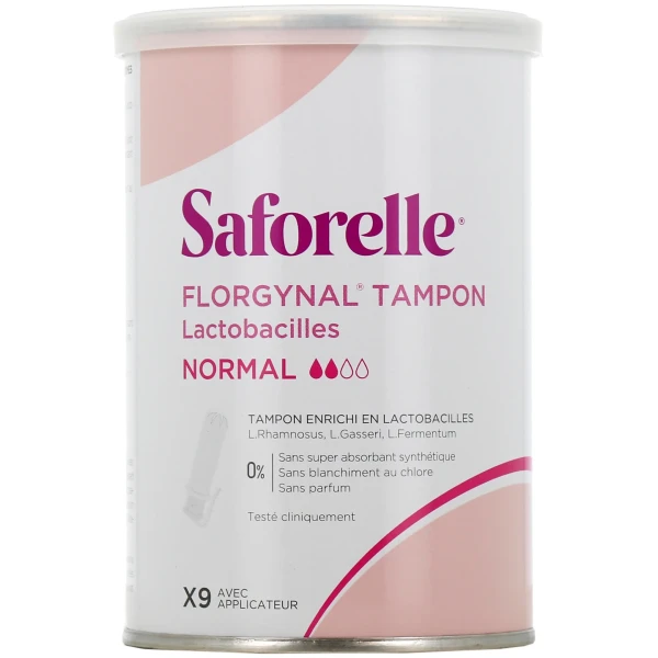 Florgynal Tampon Lactobacilles by Saforelle