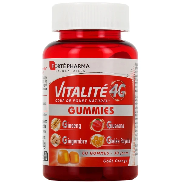 Forté Pharma Vitalité 4G Gummies